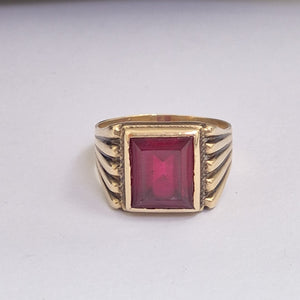 ANILLO ORO 10 K 8,50 GRMS (SEMINUEVO)