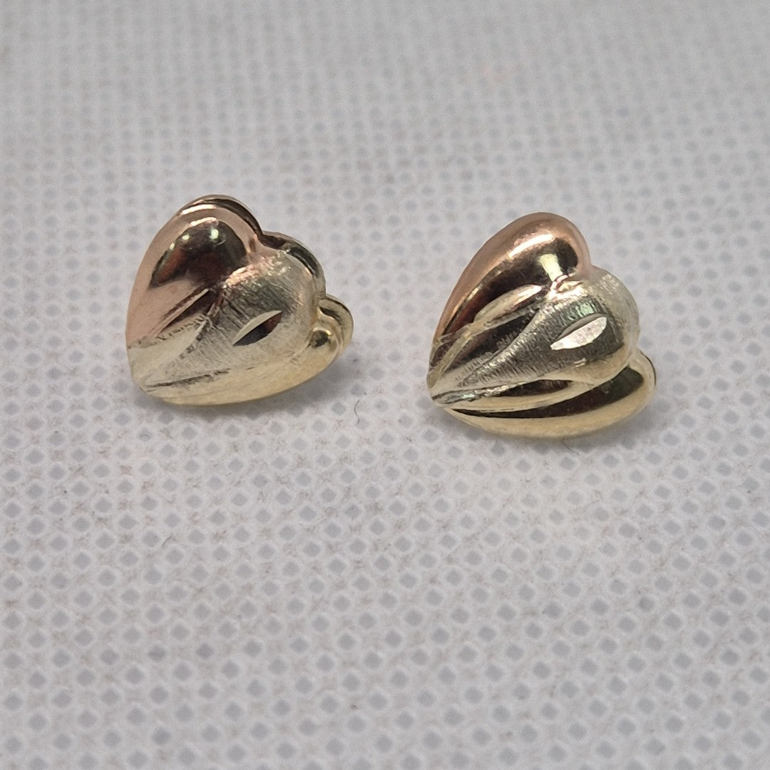 ARETES PAR ORO 14 K 1,10 GRMS (SEMINUEVO)