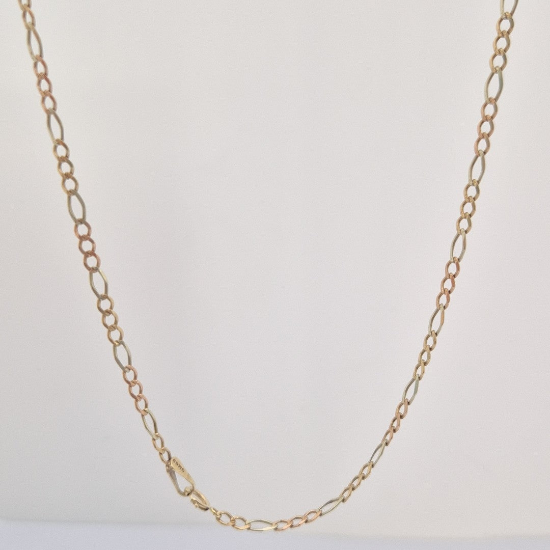 CADENA ORO COMBINADO 10 K 4,80 GRMS (SEMINUEVO)