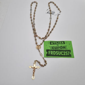 ROSARIO ORO, ORO COMBINADO 10 K 12.1 GRMS (SEMINUEVO)