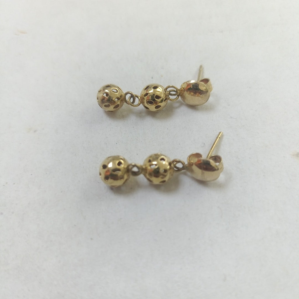 ARETES PAR ORO 14 K 3 GRMS (SEMINUEVO)