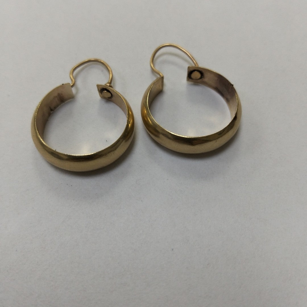 ARRACADAS PAR ORO 10 K 3 GRMS (SEMINUEVO)
