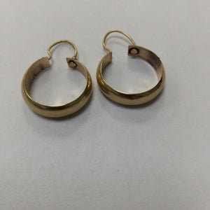 ARRACADAS PAR ORO 10 K 3 GRMS (SEMINUEVO)