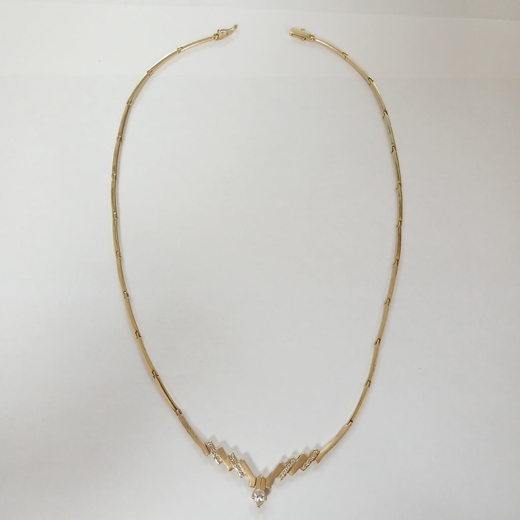 GARGANTILLA ORO 14 K 13.5 GRMS (SEMINUEVO)