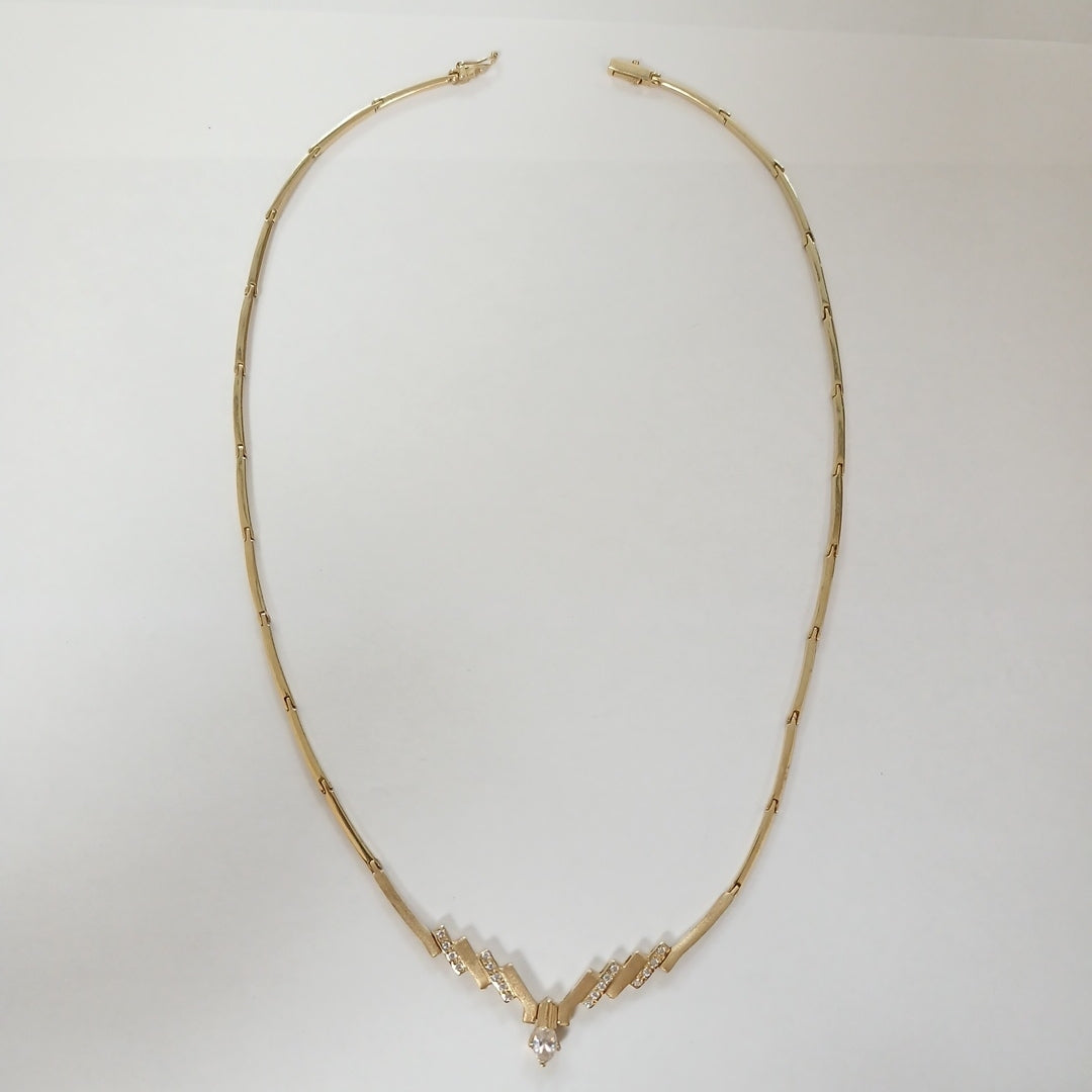 GARGANTILLA ORO 14 K 13.5 GRMS (SEMINUEVO)