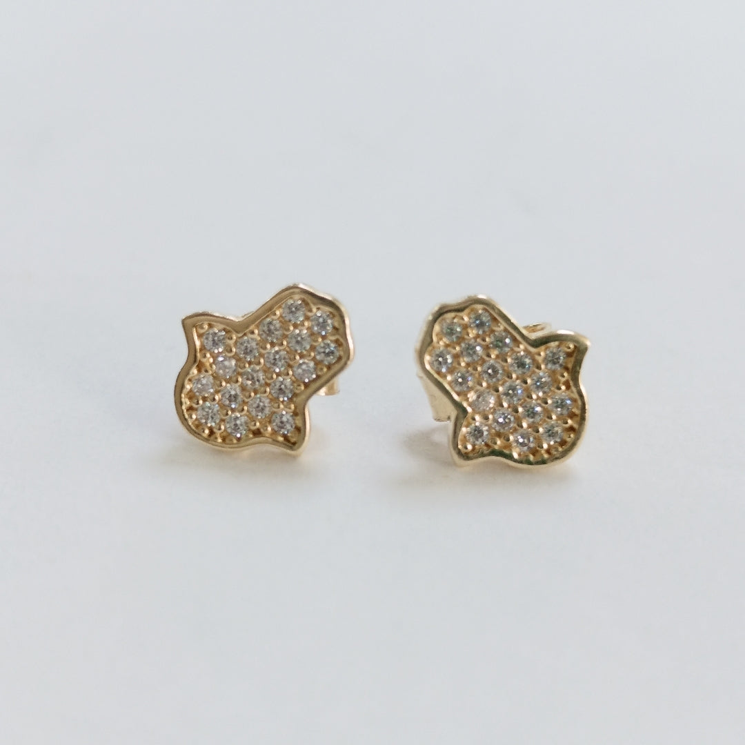 BROQUELES ORO 14K 1.3 (NUEVO)