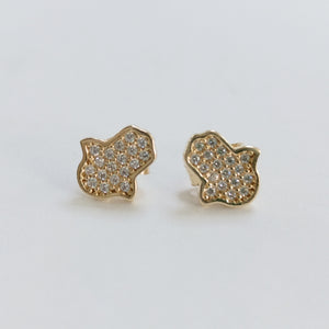 BROQUELES ORO 14K 1.3 (NUEVO)