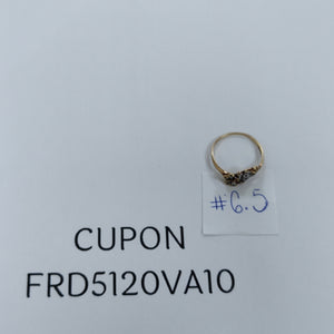 ANILLO ORO 10 K 1,30 GRMS (SEMINUEVO)