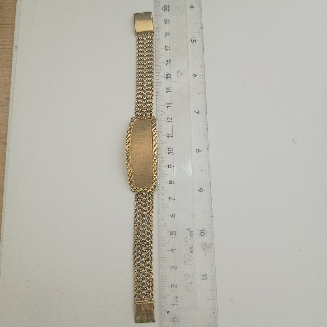 ESCLAVA ORO 10 K 18.8 GRMS (SEMINUEVO)