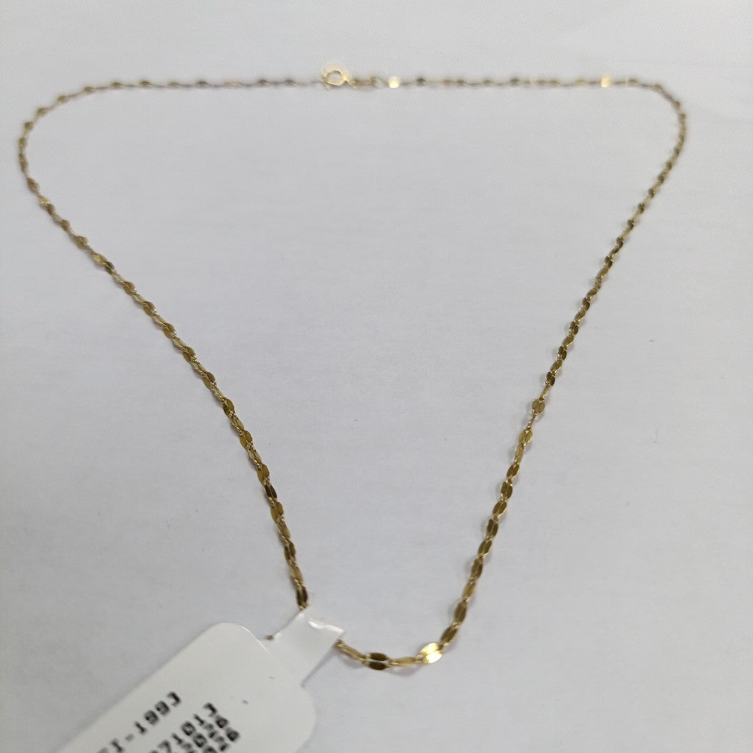 CADENA ORO 10 K 0,80 GRMS (SEMINUEVO)