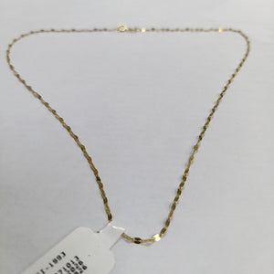 CADENA ORO 10 K 0,80 GRMS (SEMINUEVO)