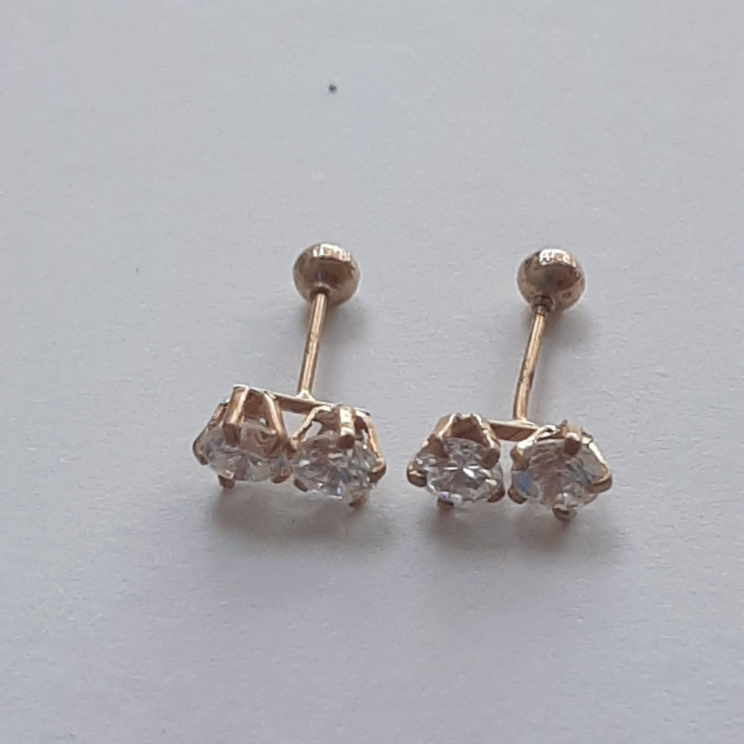 BROQUELES PAR ORO 14 K 0.8 GRMS (SEMINUEVO)
