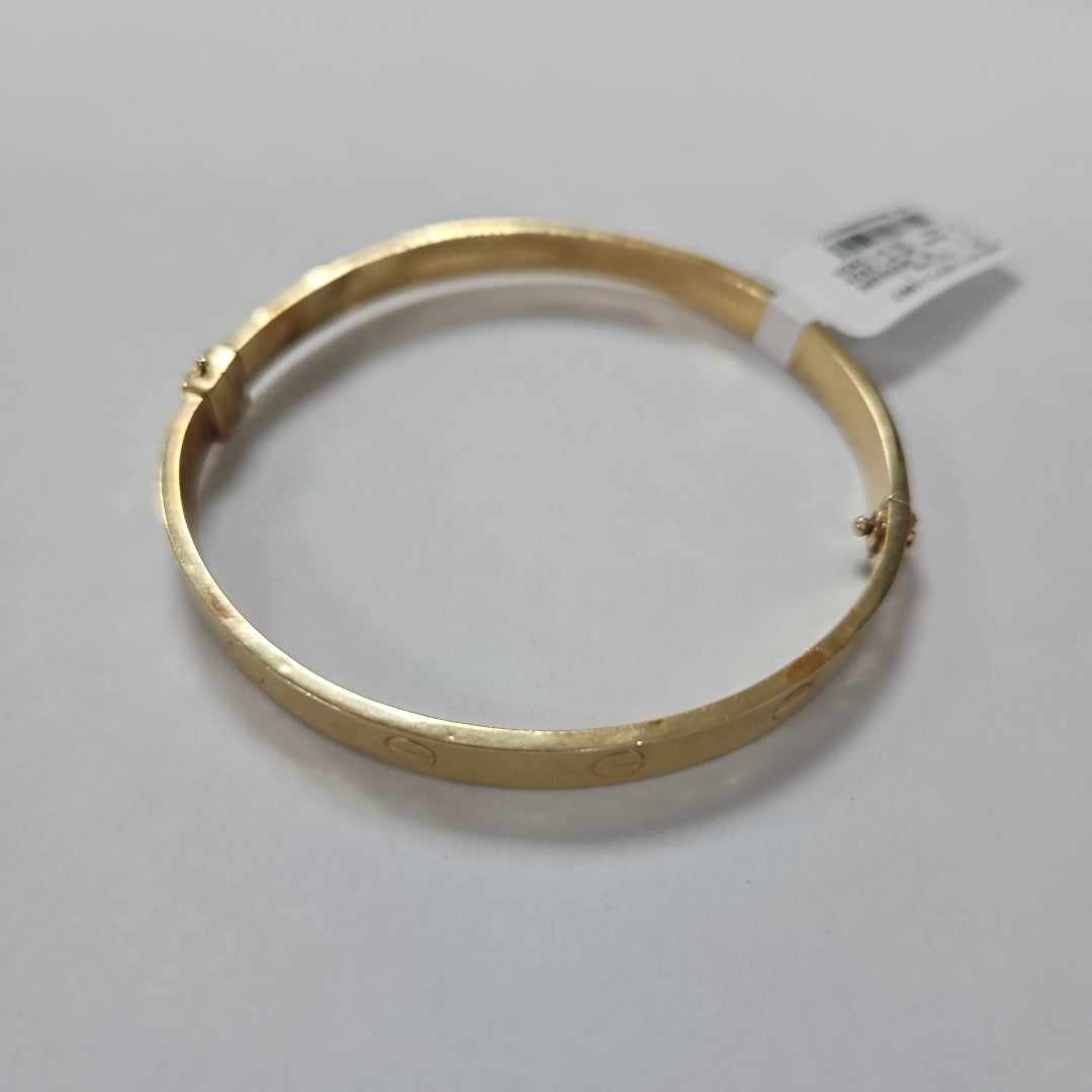 PULSERA RIGIDA ORO 14 K 10.1 GRMS (SEMINUEVO)