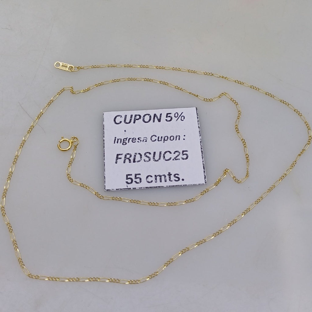 CADENA ORO 14 K 1.7 GRMS (SEMINUEVO)