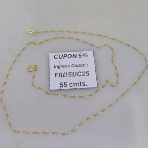 CADENA ORO 14 K 1.7 GRMS (SEMINUEVO)