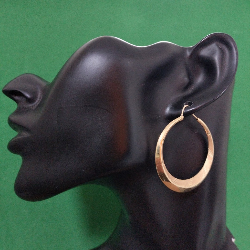 ARRACADAS PAR ORO 14 K 5.9 GRMS (SEMINUEVO)