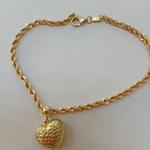DIJE, PULSERA ORO 10 K 2.5 GRMS (SEMINUEVO)