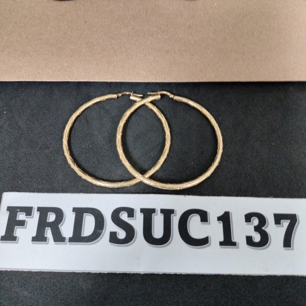 ARRACADAS PAR ORO 14 K 5,00 GRMS (SEMINUEVO)