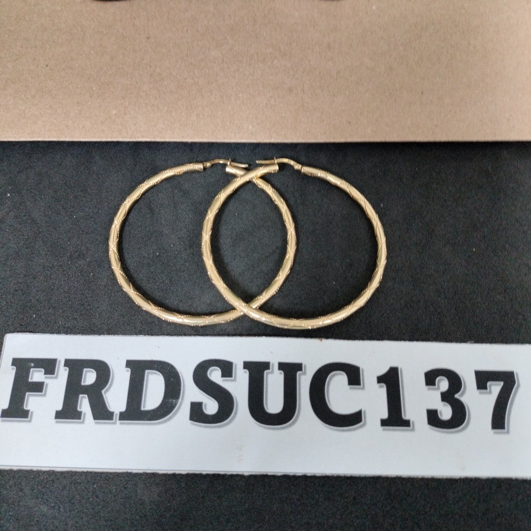 ARRACADAS PAR ORO 14 K 5,00 GRMS (SEMINUEVO)