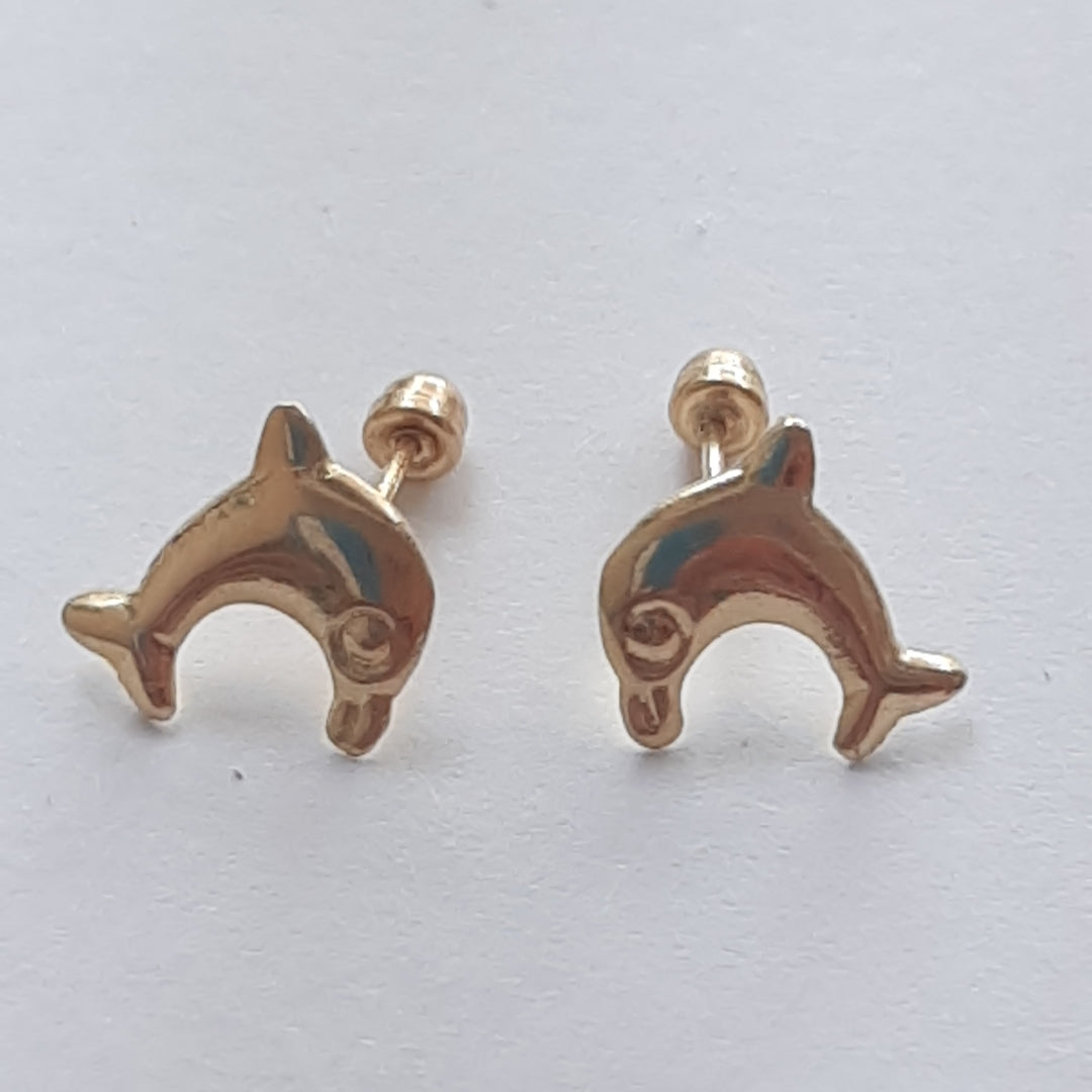 BROQUELES PAR ORO 14 K 0.3 GRMS (SEMINUEVO)