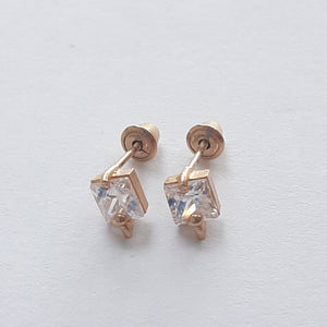 BROQUELES PAR ORO 14 K 0.8 GRMS (SEMINUEVO)