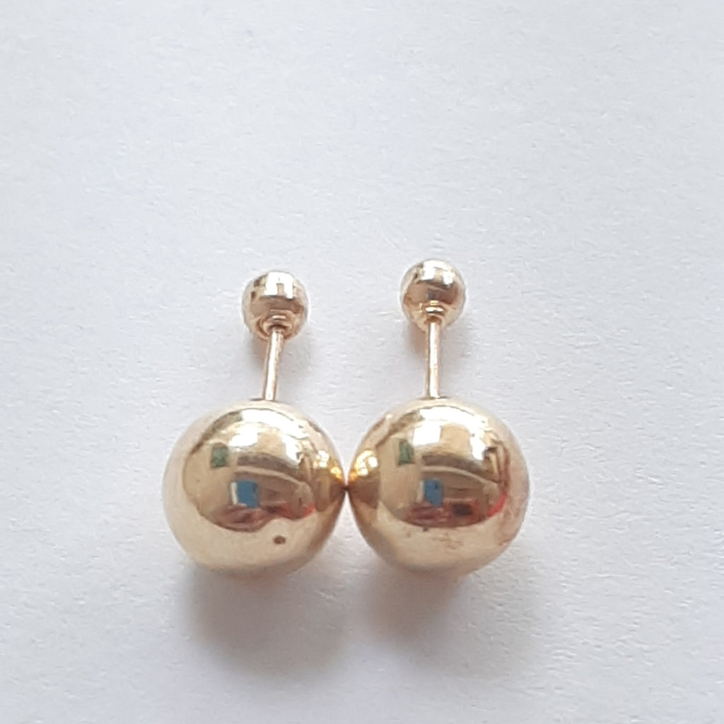 BROQUELES PAR ORO 14 K 0.4 GRMS (SEMINUEVO)