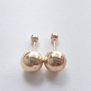 BROQUELES PAR ORO 14 K 0.4 GRMS (SEMINUEVO)