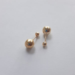 BROQUELES PAR ORO 14 K 0.3 GRMS (SEMINUEVO)