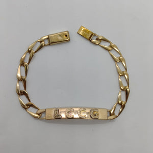 ESCLAVA ORO 10 K 3.6 GRMS (SEMINUEVO)