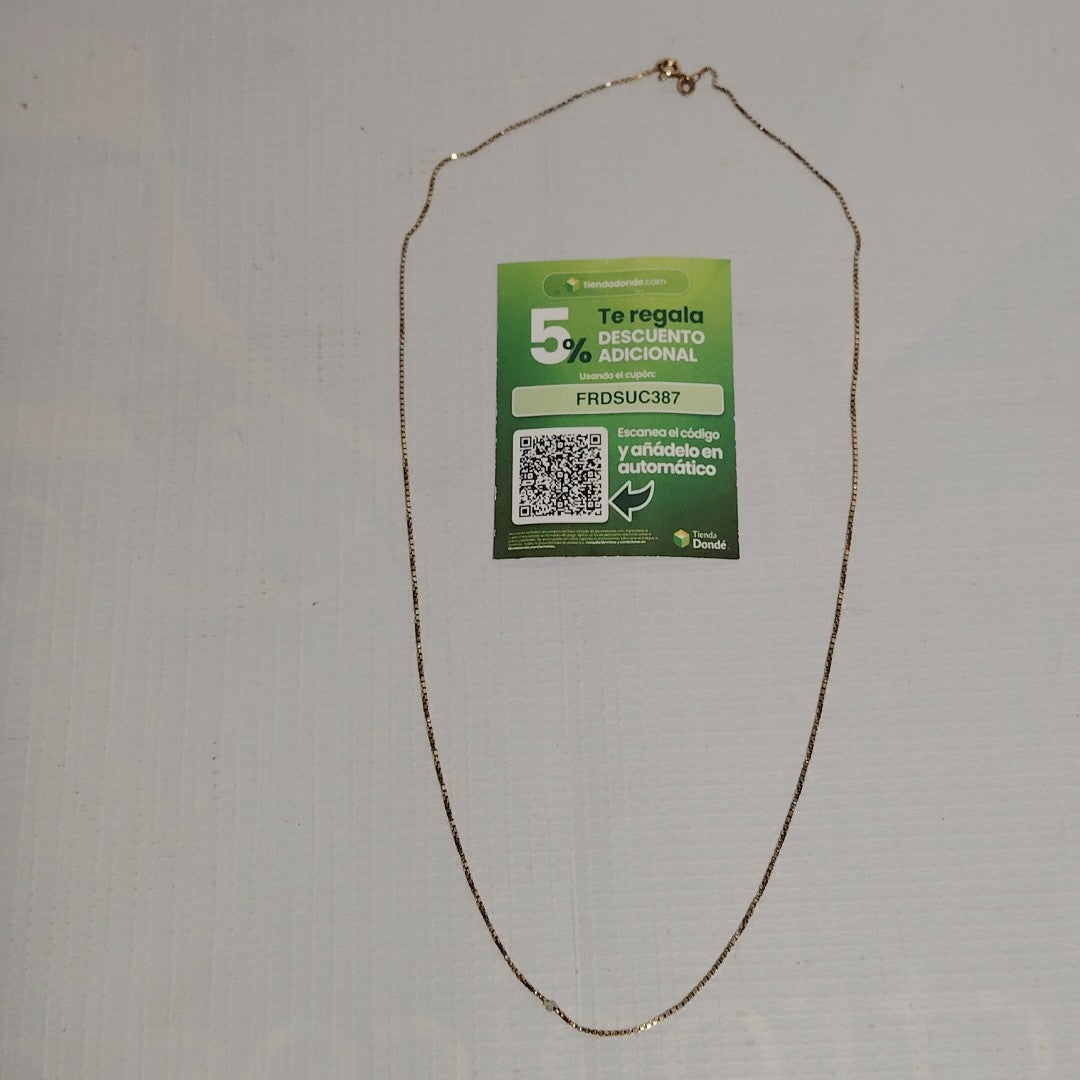 CADENA ORO 18 K 3,60 GRMS (SEMINUEVO)