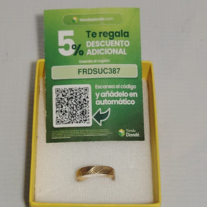 ARGOLLA ORO 10 K 1,40 GRMS (SEMINUEVO)