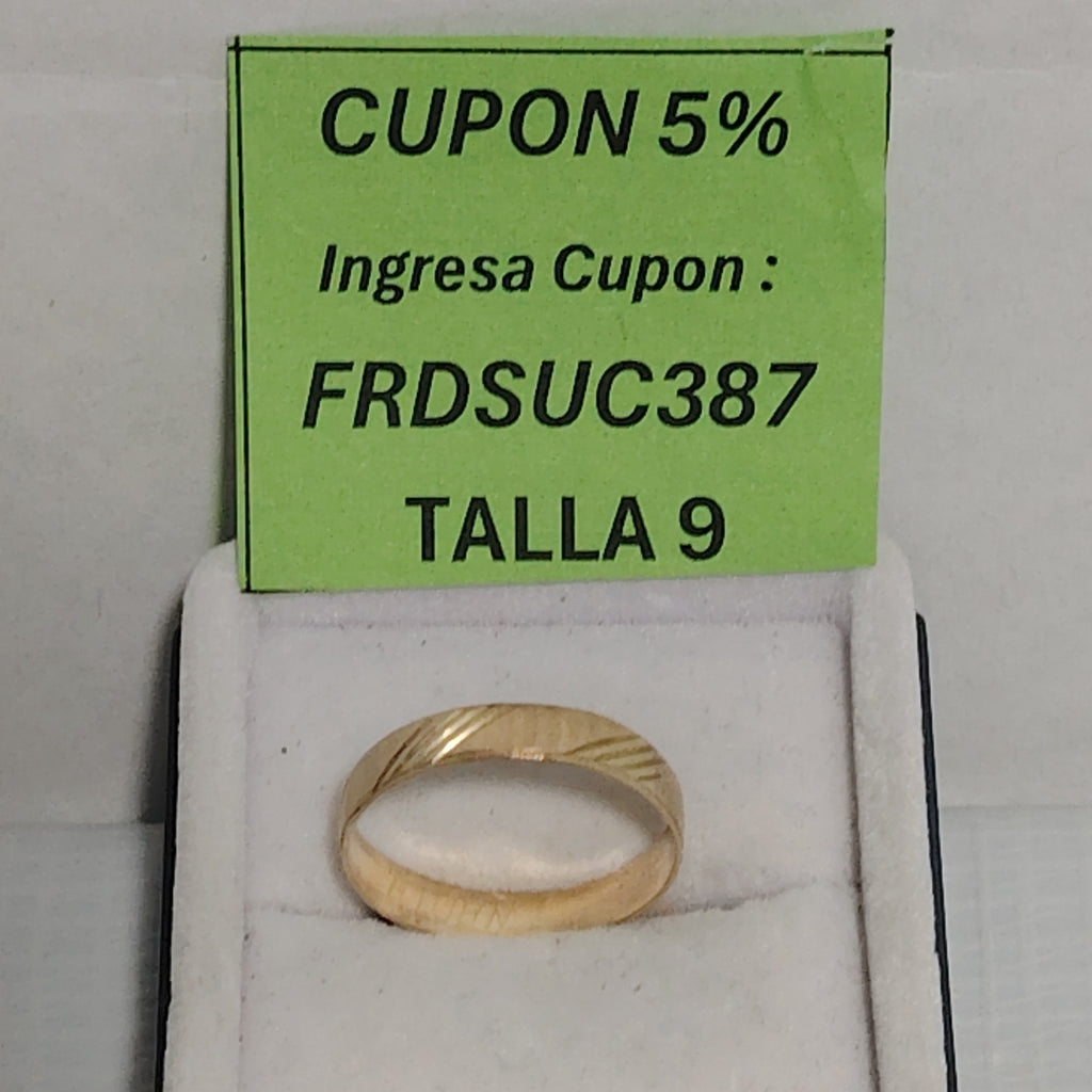 ARGOLLA ORO 10 K 1,60 GRMS (SEMINUEVO)