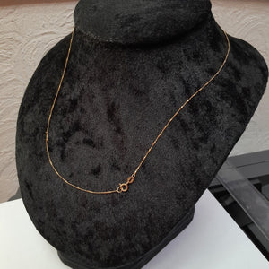 CADENA ORO 14 K 1,20 GRMS (SEMINUEVO)