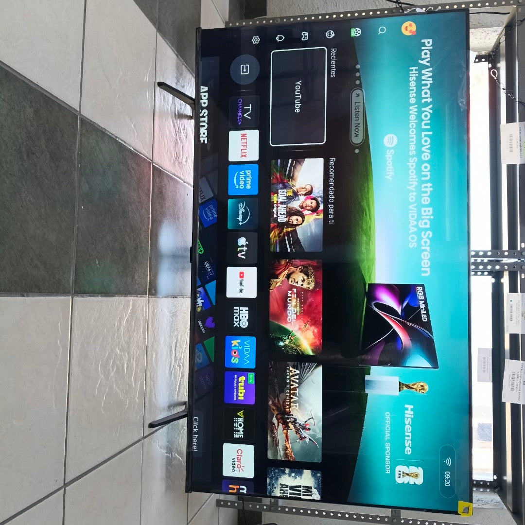 PANTALLA HISENSE 55A65NV (2025) 55" LED 4K (SEMINUEVO)