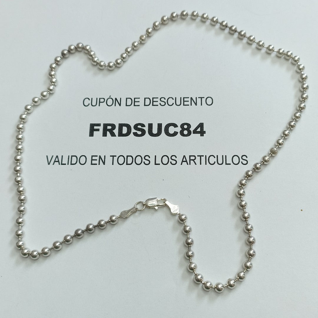 GARGANTILLA PLATA 21,10 GRMS (SEMINUEVO)