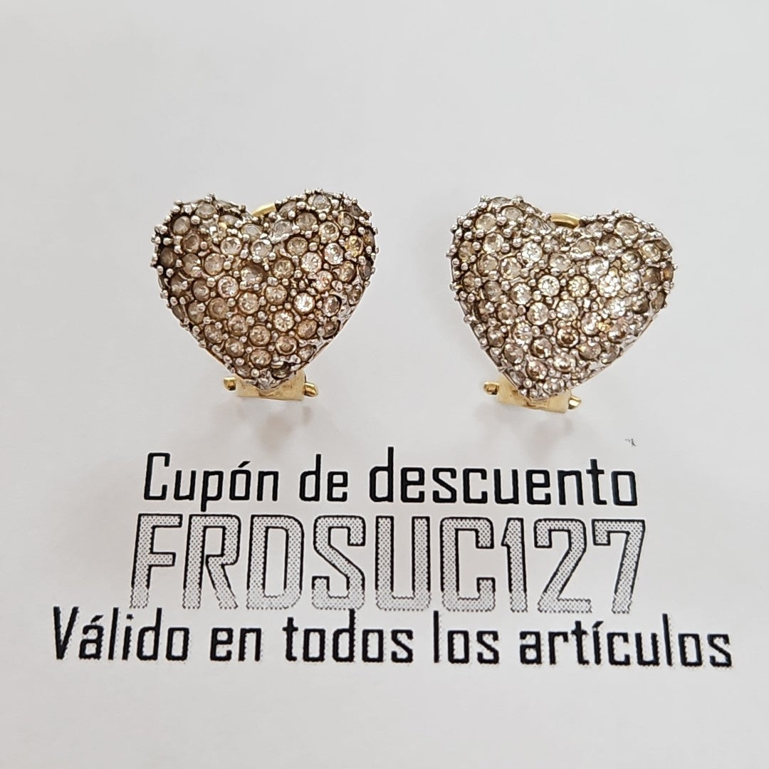 ARETES PAR ORO 14 K 3.6 GRMS (SEMINUEVO)