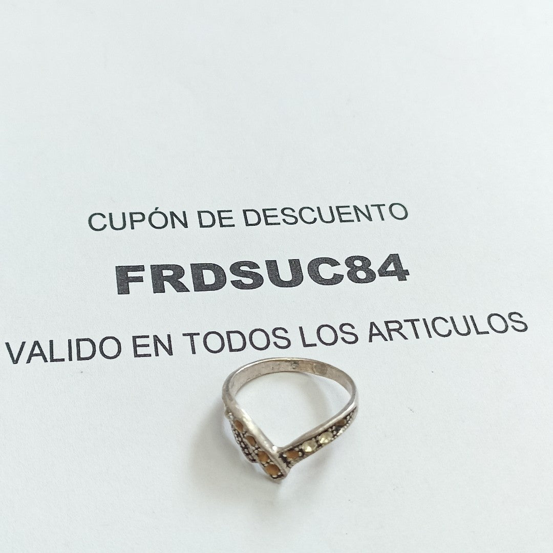 ANILLO PLATA 2,50 GRMS (SEMINUEVO)