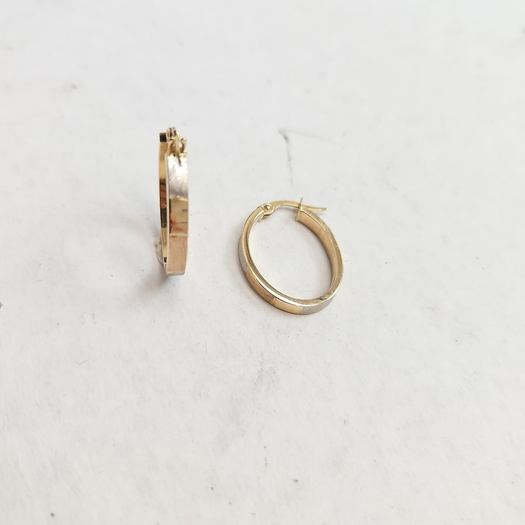 ARRACADAS PAR ORO 10 K 1.4 GRMS (SEMINUEVO)