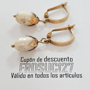 ARETES PAR ORO 10 K 6.5 GRMS (SEMINUEVO)