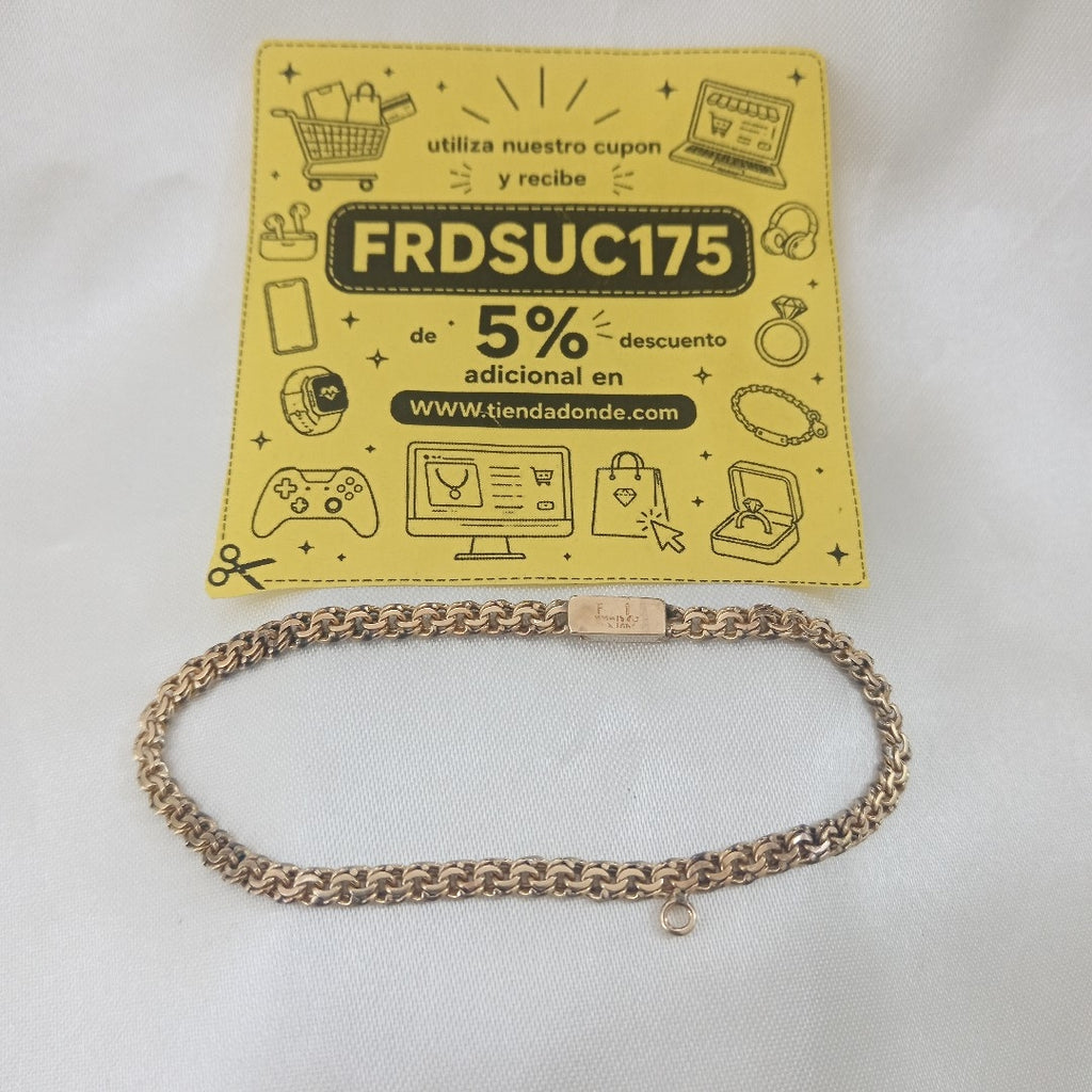PULSERA ORO 14 K 7.4 GRMS (SEMINUEVO)