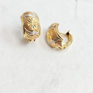 ARETES PAR ORO 10 K 2,40 GRMS (SEMINUEVO)