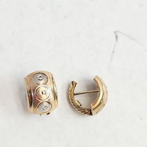 ARETES PAR ORO 14 K 2.9 GRMS (SEMINUEVO)