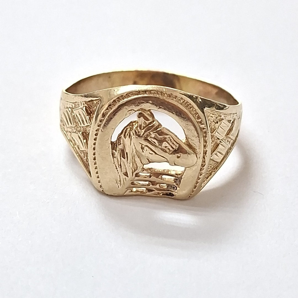 ANILLO ORO 10 K 6 GRMS (SEMINUEVO)