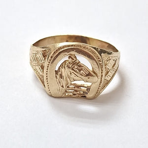 ANILLO ORO 10 K 6 GRMS (SEMINUEVO)