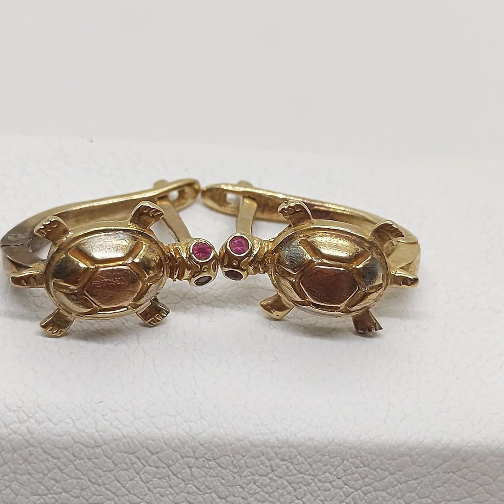 ARETES PAR ORO 10 K 2.3 GRMS (SEMINUEVO)