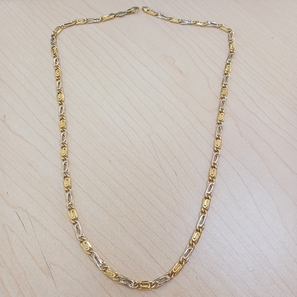 CADENA ORO,ORO COMBINADO 18 K 21,00 GRMS (SEMINUEVO)