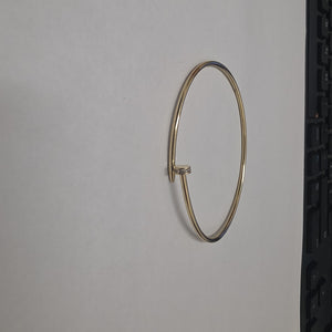 PULSERA RIGIDA ORO 10 K 2.6 GRMS (SEMINUEVO)