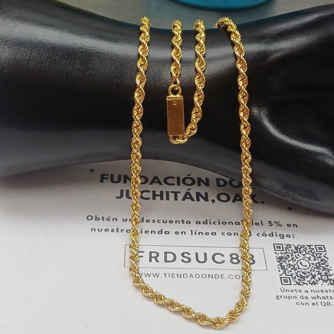 CADENA ORO 10 K 20.5 GRMS (SEMINUEVO)