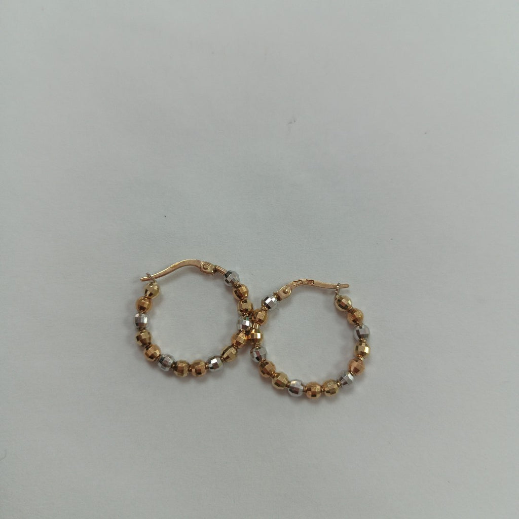 ARRACADAS PAR ORO 14 K 3,40 GRMS (SEMINUEVO)