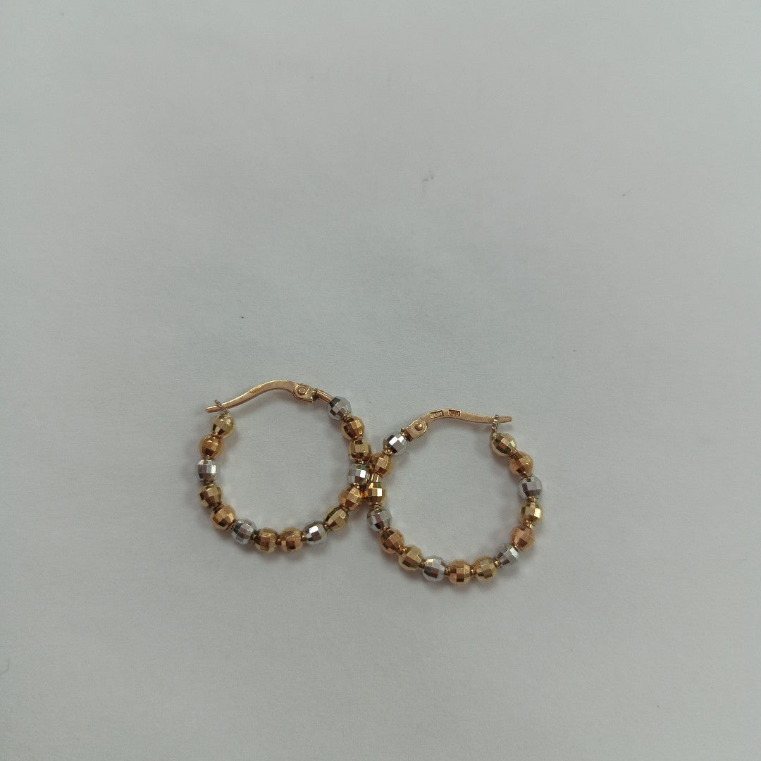 ARRACADAS PAR ORO 14 K 3,40 GRMS (SEMINUEVO)